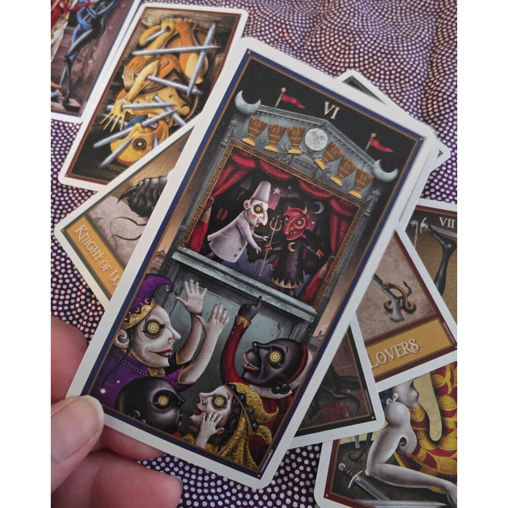 Deviant Moon Tarot Deck Patrick Valenza US Games Shadow Work Inner Child